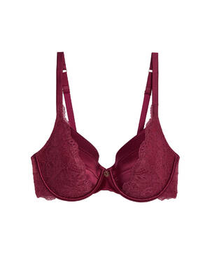 marksandspencer_SS24_lingerie_T81_6380F_krajkova podprsenka Rosie_full cup_hedvabi_cervena vinova_999Kc.jpg